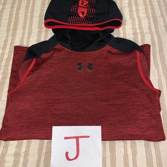 Under Armour . Cold Gear. Fleece Lined Hooded Cozy Shirt. Med - Picture 10 of 12